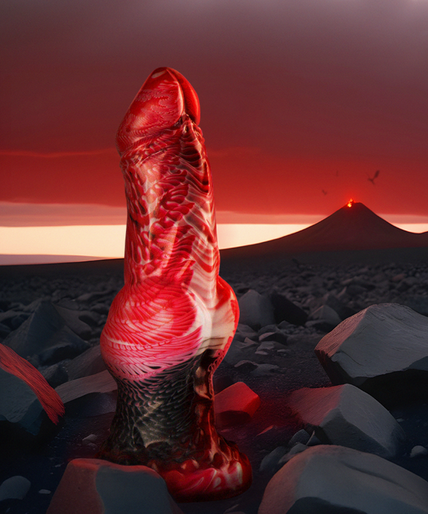 EPIC - HELIOS DILDO MET TEELBALLEN WARMTE EN ECSTASE