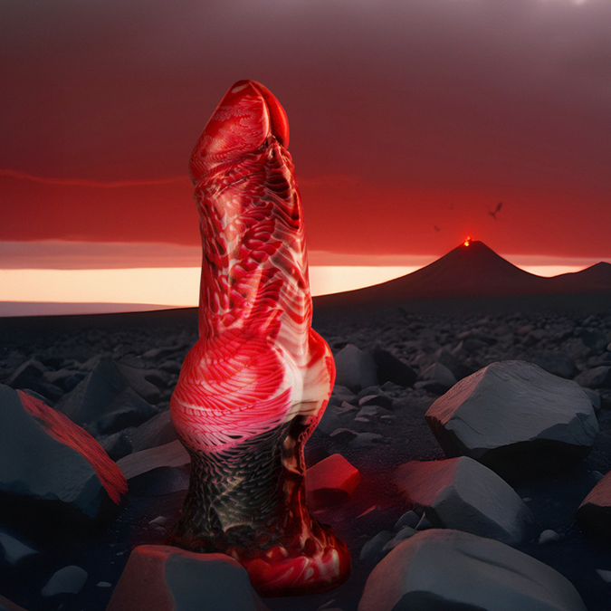 Epic – Helios Dildo With Testicles Heat And Ecstasy