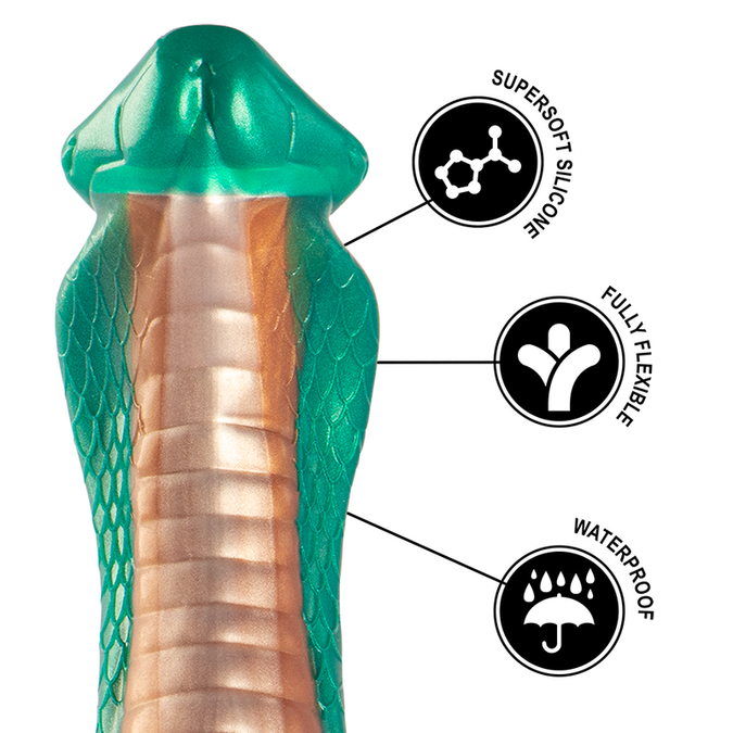 Epic – Python Dildo Kobra Groen