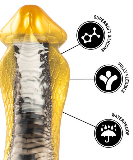 EPIC - DRAKON DILDO YELLOW COBRA