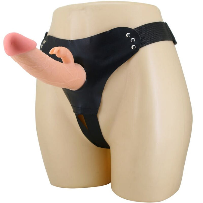 PRETTY LOVE - MAVIS TUIGJE UNIVERSELE SLIP MET DILDO 19 CM NATUURLIJK