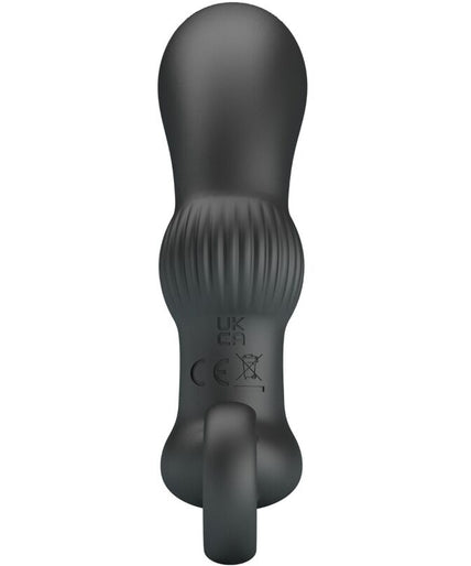 Pleasurements – Pretty Love – Cayla Prostate Vibrator With Remote Control – Black