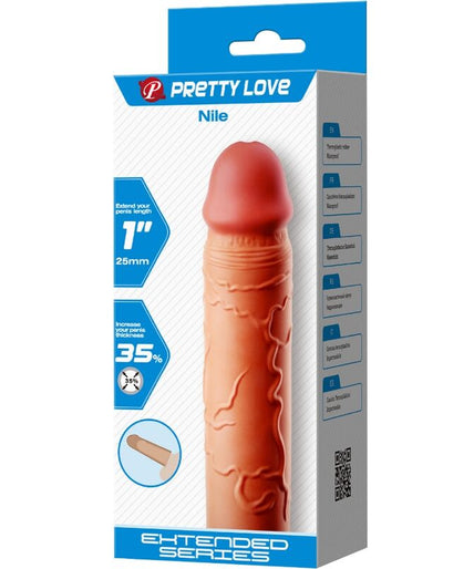 PRETTY LOVE - NILE PENIS EXTENDER COVER FLESH