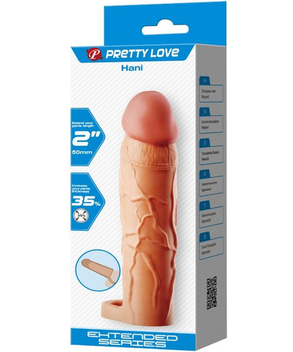 PRETTY LOVE - CHANE PENIS EXTENDER COVER FLESH