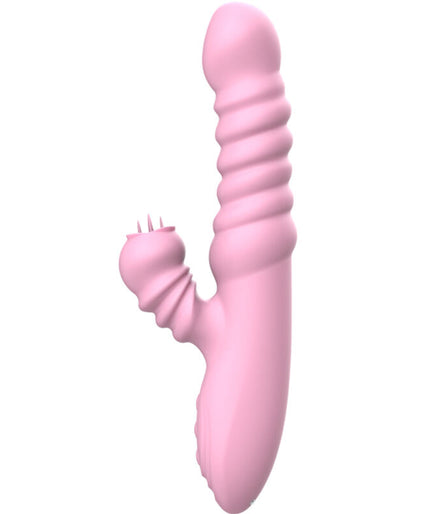 ARMONY - VIBRATOR MULTIFUNCTION WITH STIMULATING TONGUE HEAT EFFECT PINK