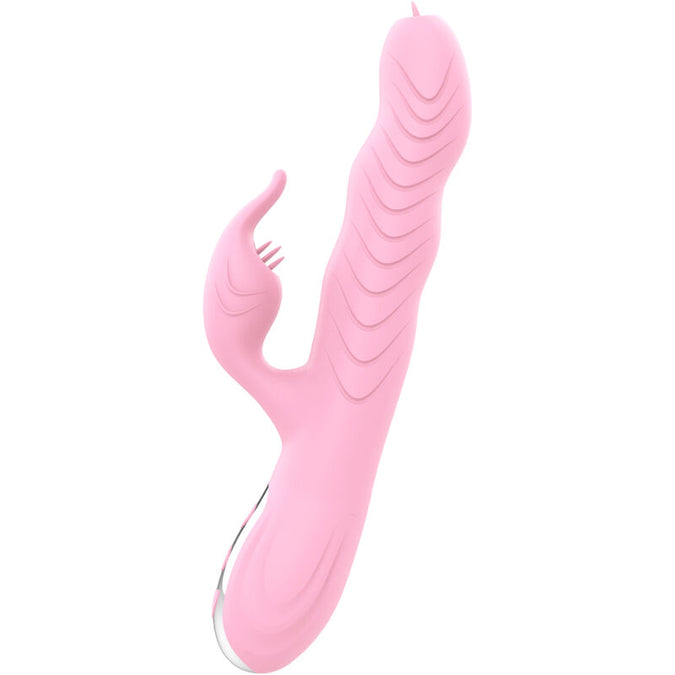 Armony – Marcia Vibrator & Stotende Dubbele Tong Met Warmte-effect Roze