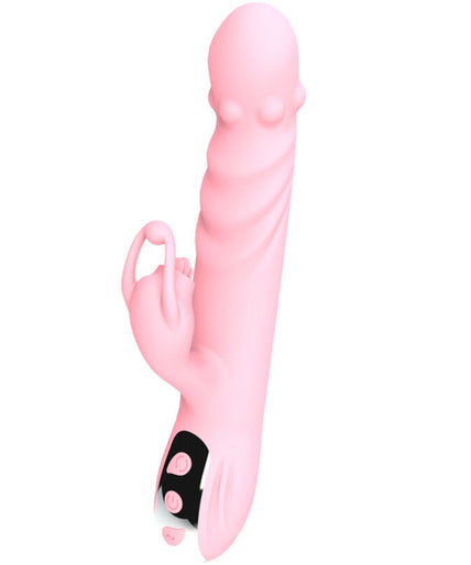 Armony – Vollständiger Zungenvibrator mit stimulierender Zunge Pink Wärmeeffekt
