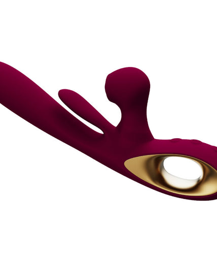ARMONY - IMPACT SWING VIBRATOR & DUAL STIMULATOR MODEL 1 BURGUNDY