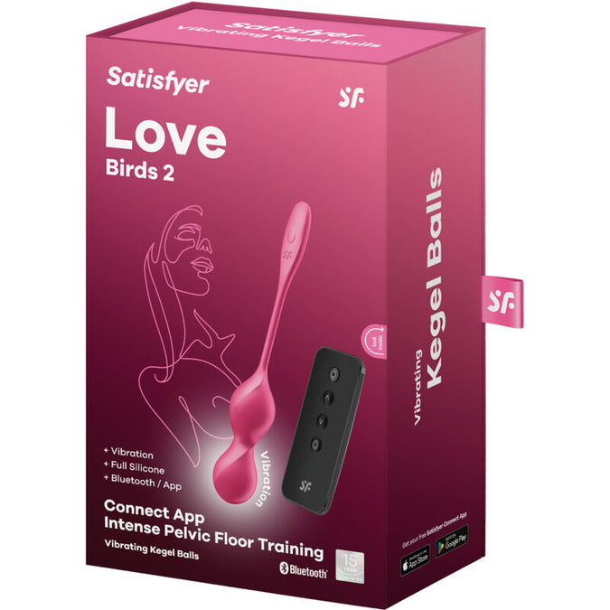 Satisfyer – Love Birds 2 Vibrerende Kegelballen + Gratis App