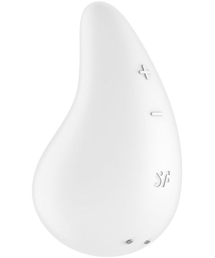 SATISFYER - DEW DROP VIBRATOR LAY-ON WHITE