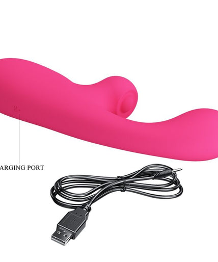 PRETTY LOVE - SKYLAR PINK STIMULATOR VIBRATOR