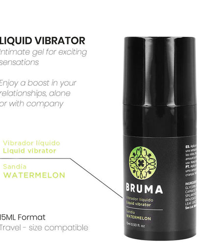 BRUMA - LIQUID VIBRATOR ULTRA SLIDING WATERMELON 15 ML