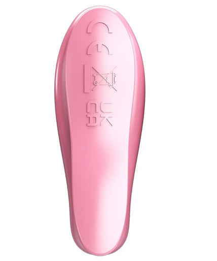 PRETTY LOVE - LEAF VIBRATING NIPPLE CLAMPS PINK