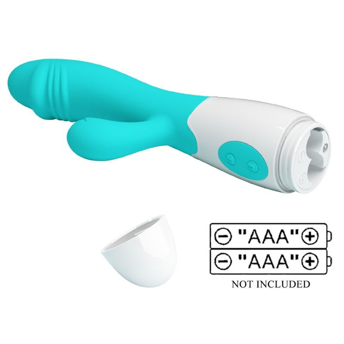 PRETTY LOVE - SNAPPY G-SPOT VIBRATOR AQUA GROEN