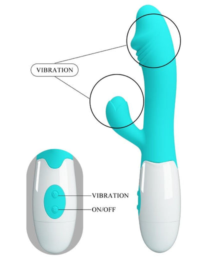 Pretty Love – Snappy G – Spot Vibrator Aqua Groen