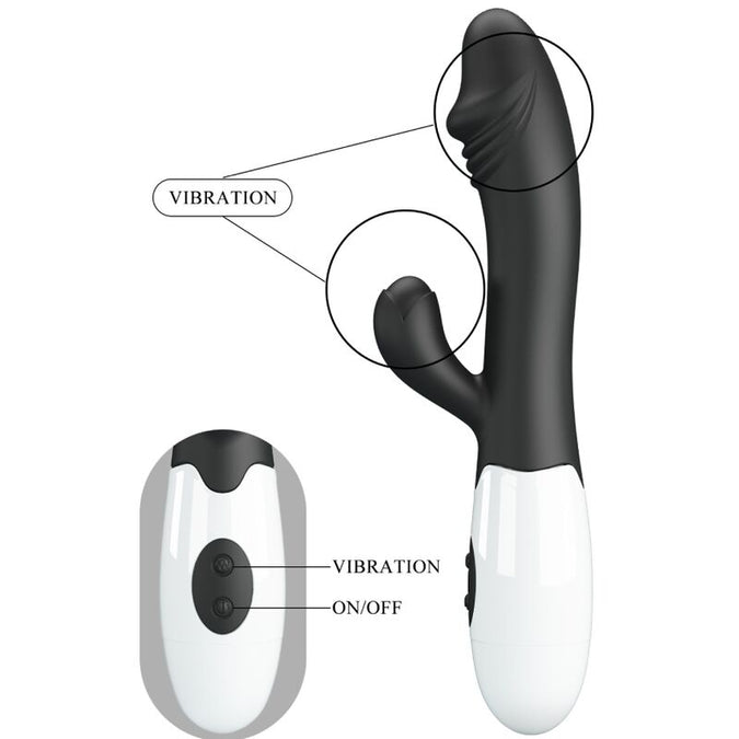 PRETTY LOVE - SNAPPY G-SPOT VIBRATOR ZWART
