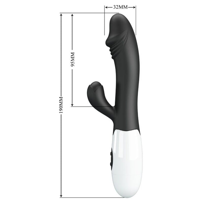 PRETTY LOVE - SNAPPY G-SPOT VIBRATOR ZWART
