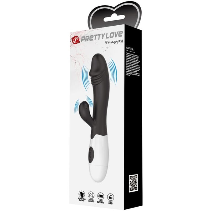 PRETTY LOVE - SNAPPY G-SPOT VIBRATOR ZWART