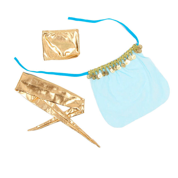SUBBLIME - INDIA STIJL BLAUW LINGERIE SET L/XL