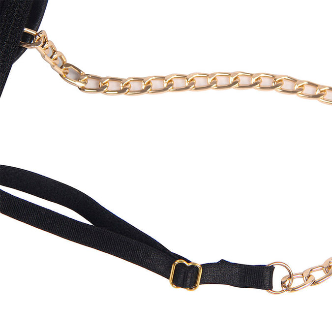 SUBBLIME - ZWARTE KETTING JARRETEL BODY S/M