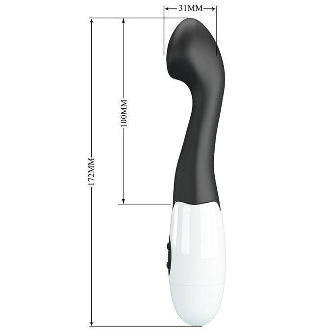 Pretty Love – Charles G – Spot Vibrator 30 Modi Zwart