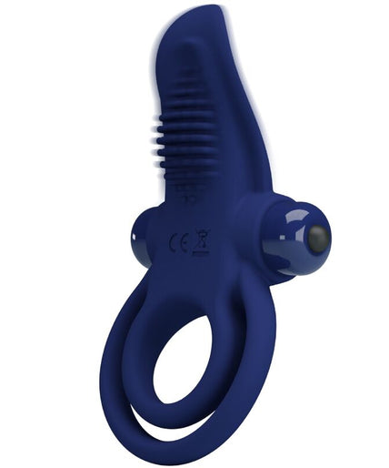 PRETTY LOVE - BRONSON DOUBLE RING WITH VIBRATION BLUE