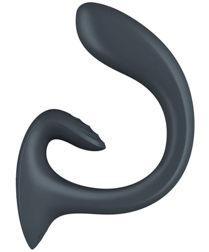 SATISFYER - G FOR GODDESS 1 RABBIT VIBRATOR DONKERGRIJS