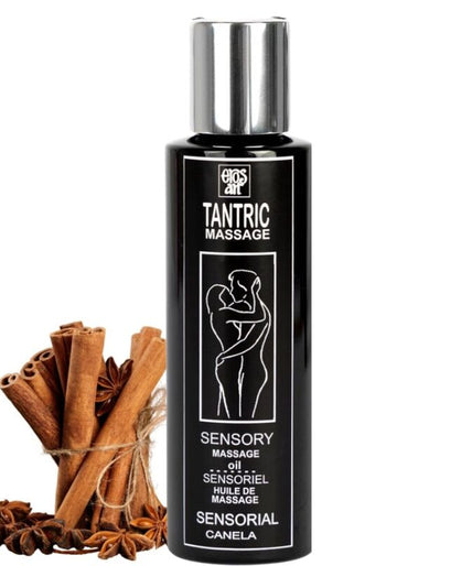 EROS-ART - NATUURLIJKE TANTRAMASSAGEOLIE EN APHRODISIACUM KANEEL 100 ML