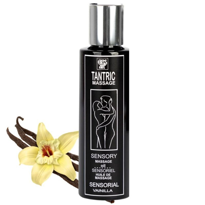 EROS-ART - NATUURLIJKE TANTRAMASSAGEOLIE EN APHRODISIACUM VANILLE 100 ML