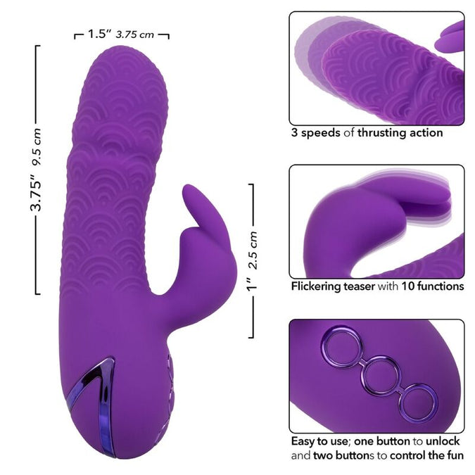 Calexotics – Manhattan Beach Marvel Vibrator Rabbit Purple By California Dreaming