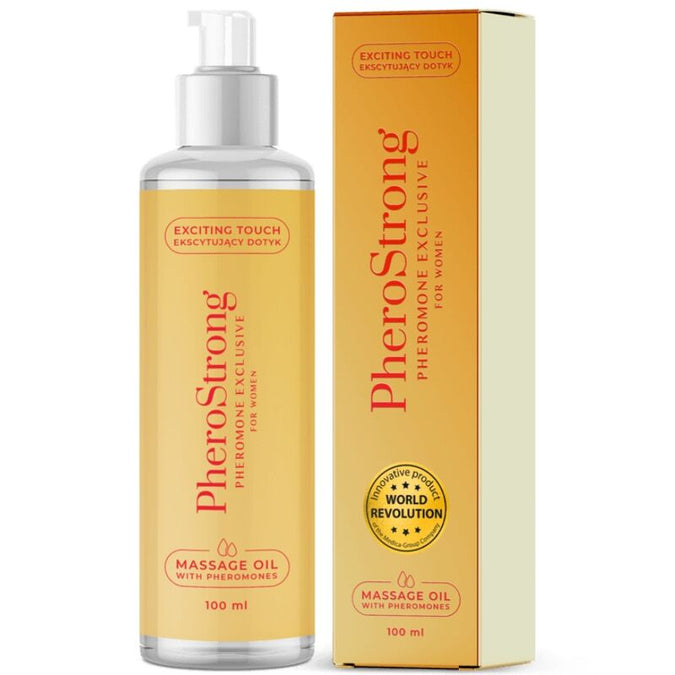 PHEROSTRONG - MASSAGEOLIE EXCLUSIEF VOOR VROUWEN 100 ML