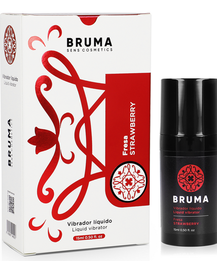 BRUMA - VLOEIBARE VIBRATOR ULTRA GLIJDEND AARDBEI 15 ML