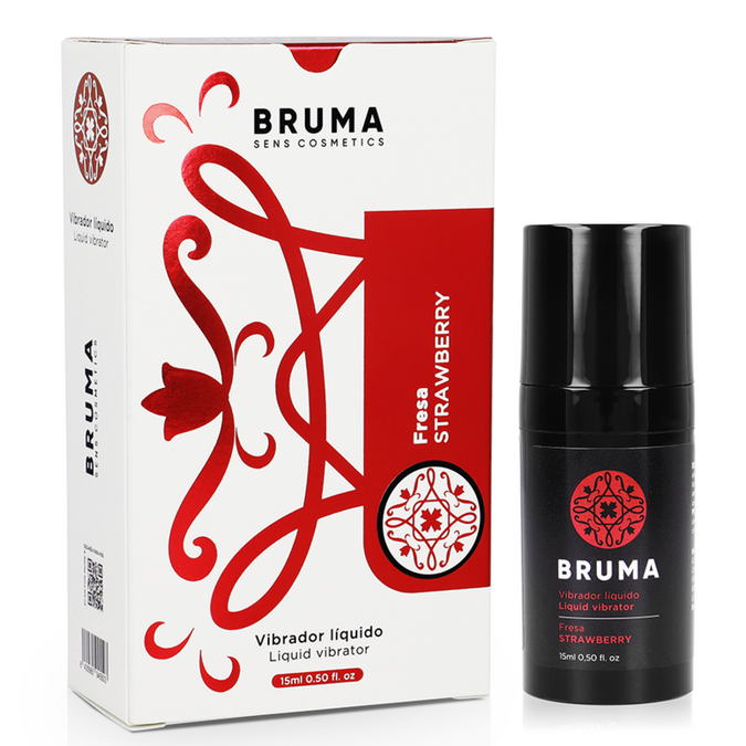 BRUMA - VLOEIBARE VIBRATOR ULTRA GLIJDEND AARDBEI 15 ML