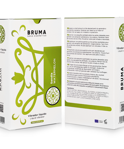 BRUMA - LIQUID VIBRATOR ULTRA SLIDING WATERMELON 15 ML