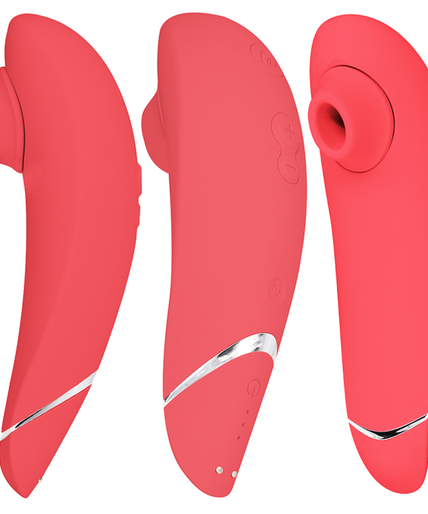 WOMANIZER - PREMIUM 2 CLITORAL STIMULATOR RASPBERRY
