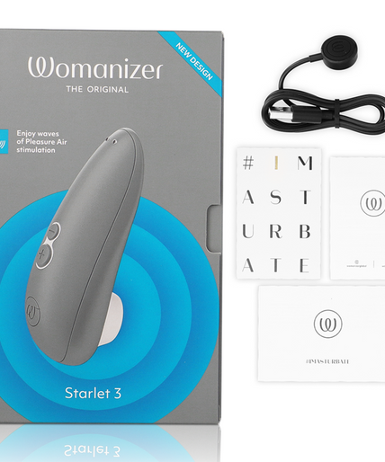 WOMANIZER - STARLET 3 CLITORAL STIMULATOR GRAY