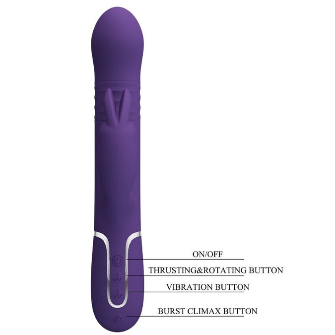 Pretty Love – Coale Rabbit Vibrator 4 in 1 Lila