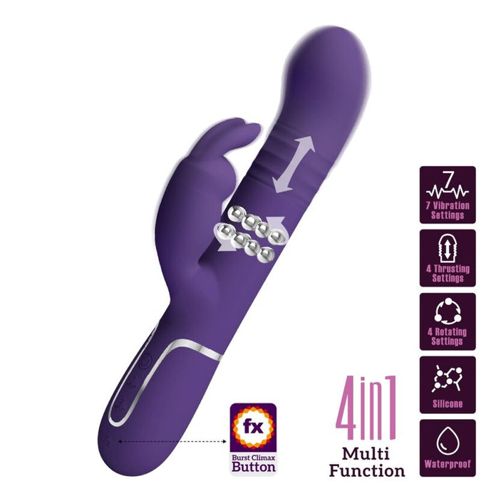 Pretty Love – Coale Rabbit Vibrator 4 in 1 Lila