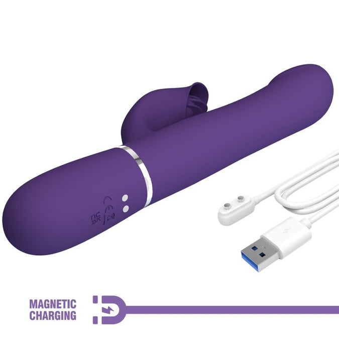 PRETTY LOVE - ZALIN RABBIT VIBRATOR PARELS 4 IN 1 PAARS