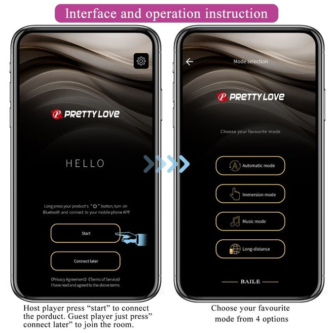 PRETTY LOVE - HECTOR ELECTROSHOCK VIBRATOR GRATIS APP PAARS