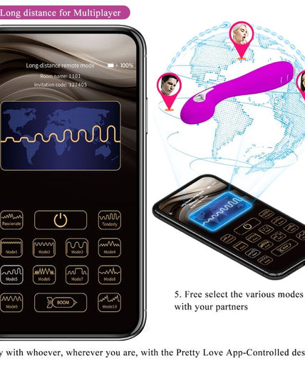 PRETTY LOVE - HECTOR ELECTROSHOCK VIBRATOR FREE APP VIOLET