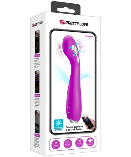 PRETTY LOVE - HECTOR ELECTROSHOCK VIBRATOR FREE APP VIOLET