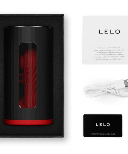 LELO – F1S V3 Male Masturbator – Red - by Pleasurements