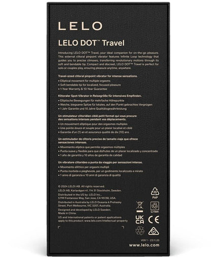 LELO – DOT Travel Clitoral Stimulator – Pink