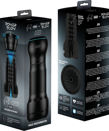 KIIROO - FEEL POCKET MALE MASTURBATOR + POWER BLOW