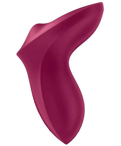 SATISFYER - EXCITERRR LAY-ON CLITORIS BERRY VIBRATOR