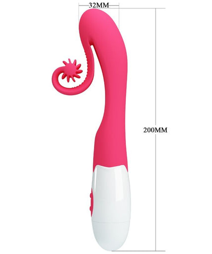 ROMANCE - ROZE VIBRATOR EN STIMULATOR 30 SNELHEDEN