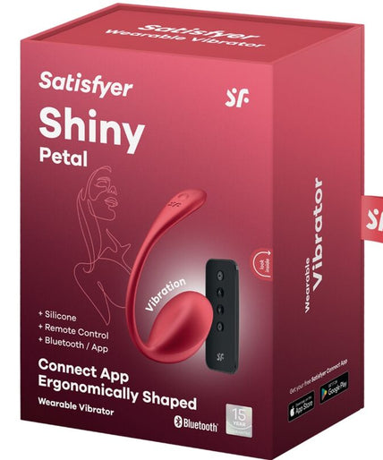 Satisfyer – Shiny Petal G-punt Afstandsbediening Stimulator Rood Gratis app