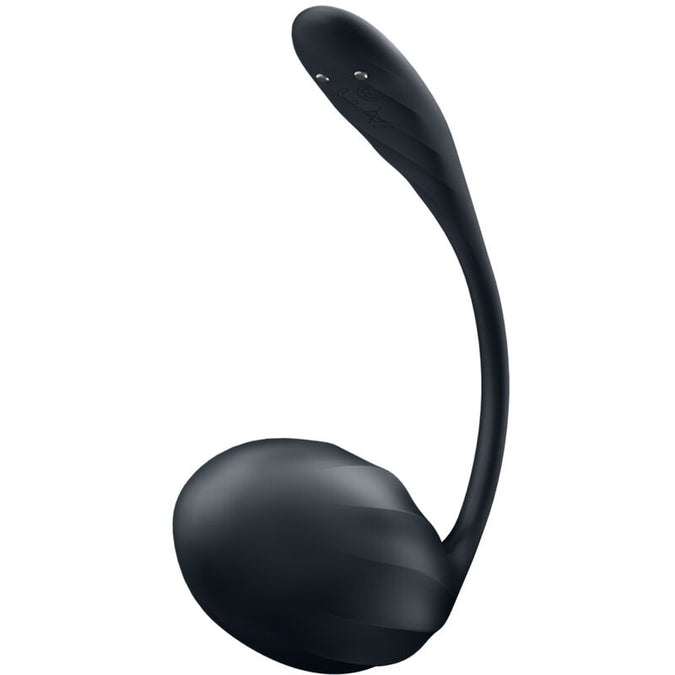 Satisfyer – Ribbed Petal G Point Stimulator Remote Control Black Free App