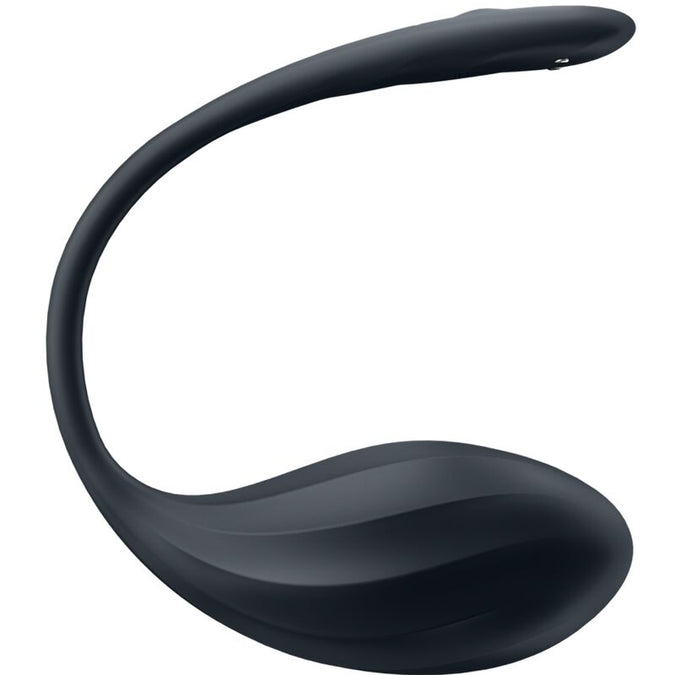 Satisfyer – Ribbed Petal G Point Stimulator Remote Control Black Free App